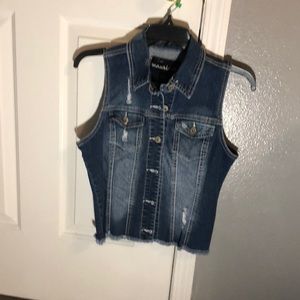 Denim vest